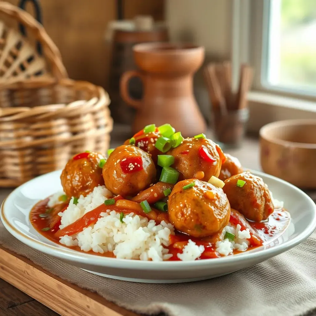 Serving and Enjoying Your Pinoy Chicken Meatballs