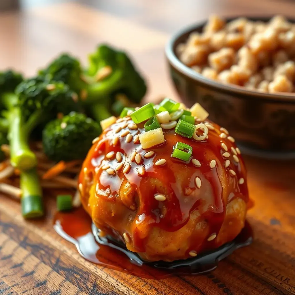 Serving and Savouring Your Teriyaki Pineapple Chicken Meatballs
