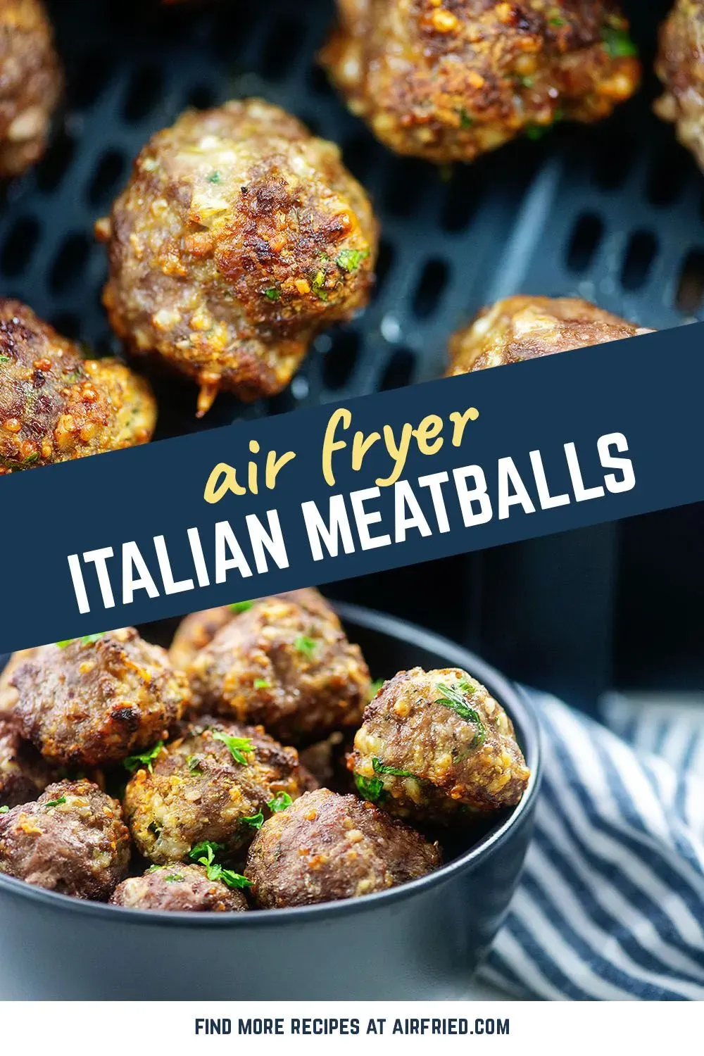Serving and Storing Your Air Fried Italian Meatballs