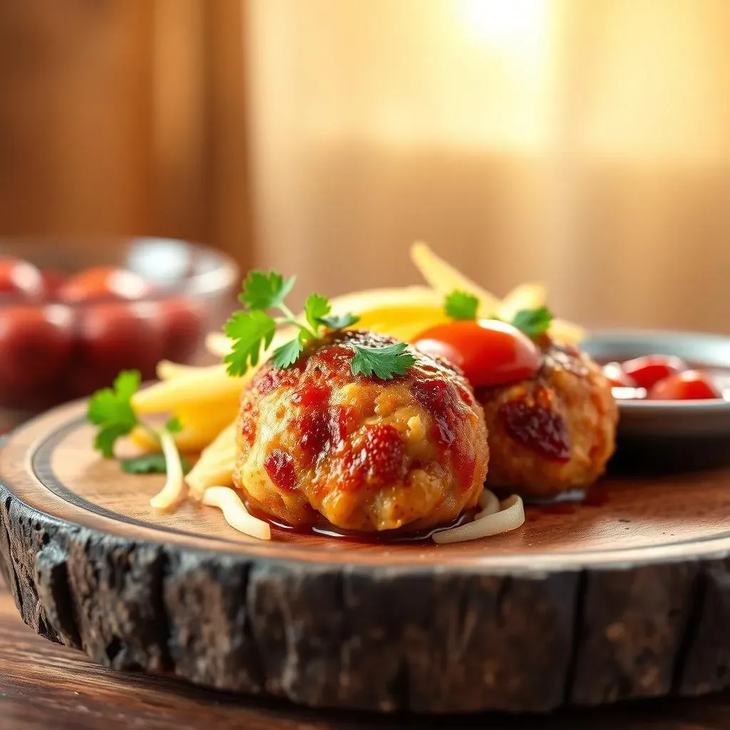 Serving and Storing Your Air Fryer Chicken Meatballs