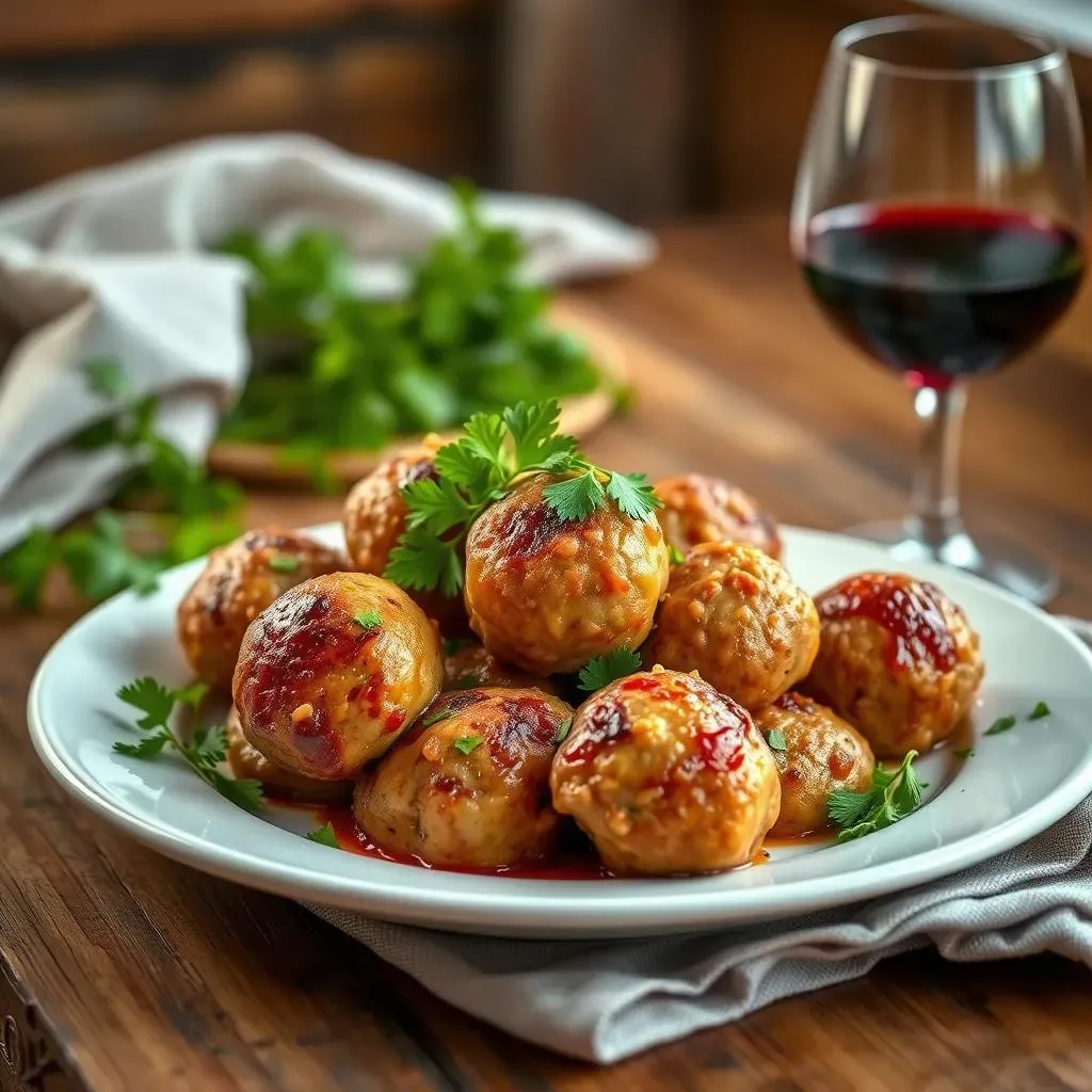 Serving and Storing Your Air Fryer Chicken Meatballs