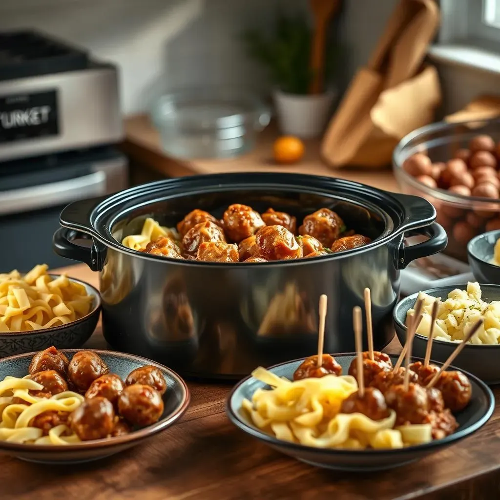 Serving and Storing Your Slow Cooker Swedish Meatballs