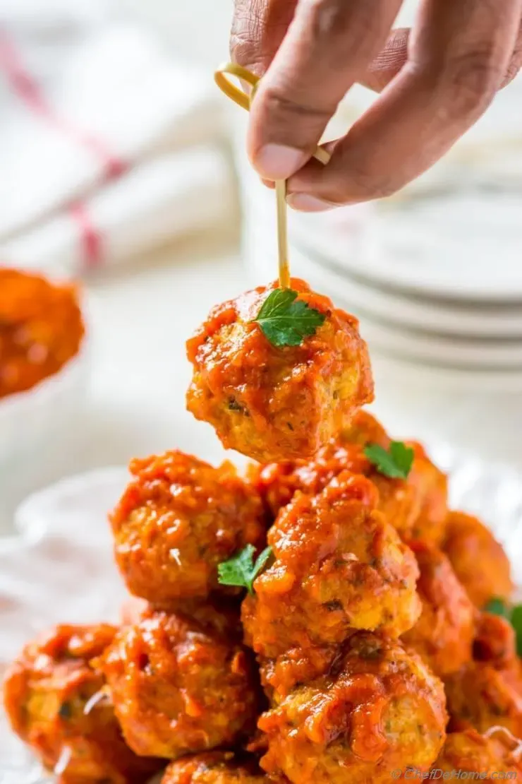 Serving and Storing Your Turkey Italian Meatballs