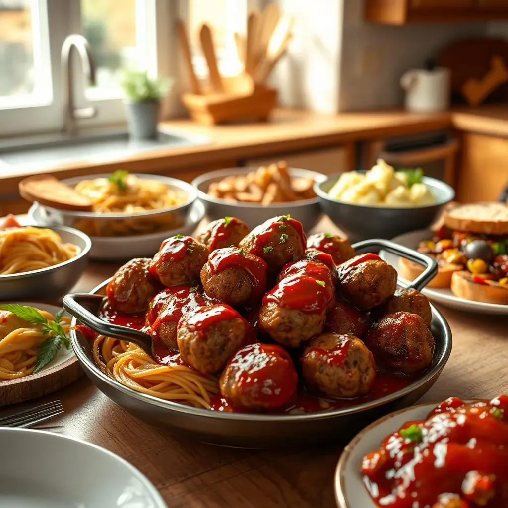 Serving Ideas and Variations on This Easy Kosher Meatballs Recipe