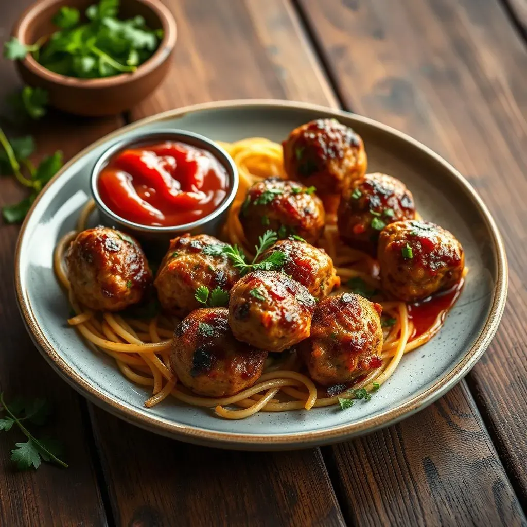 Serving Ideas, Storage Tips, and Air Fryer Chicken Meatball Variations