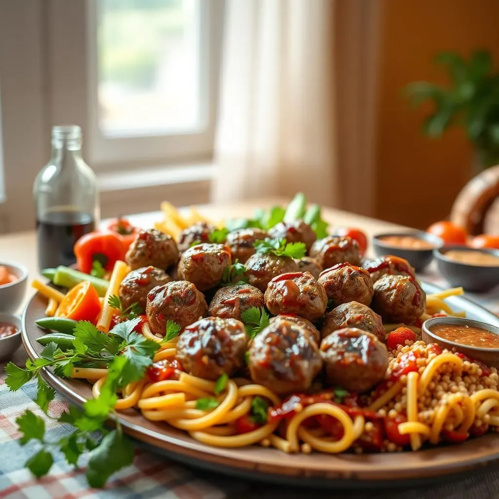 Serving Ideas & Tips for Baby's Beef Meatball Feast