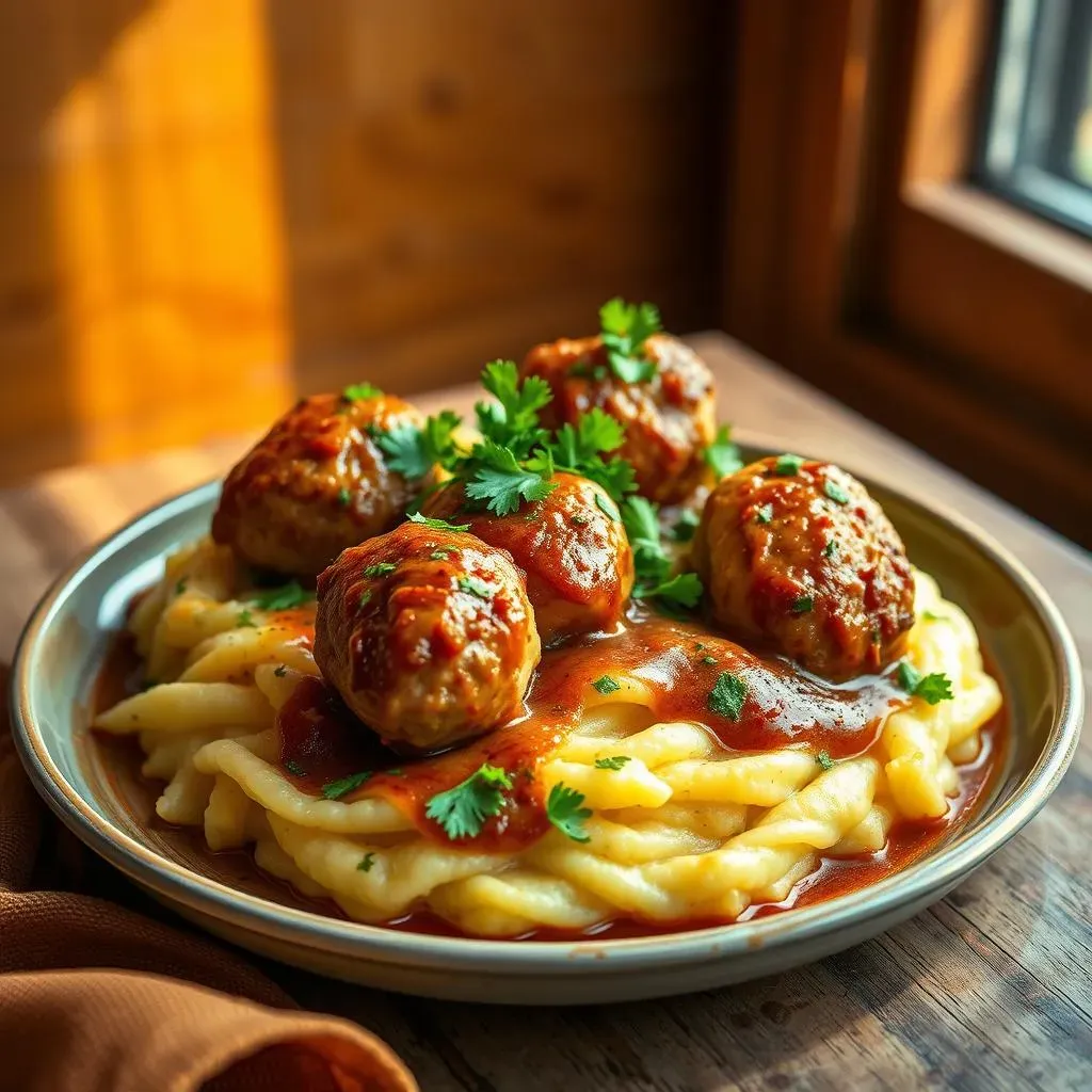 Serving Suggestions and Chicken Marsala Meatballs Variations