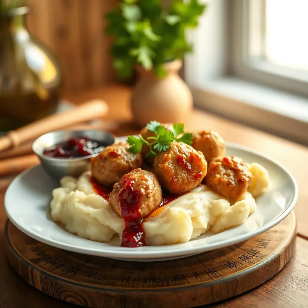 Serving Suggestions and Chicken Meatballs Variations
