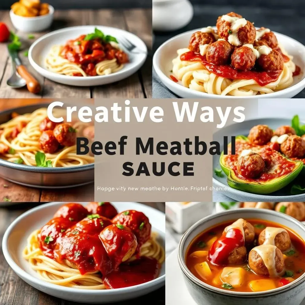 Serving Suggestions and Creative Uses for Your Beef Meatball Sauce Recipe