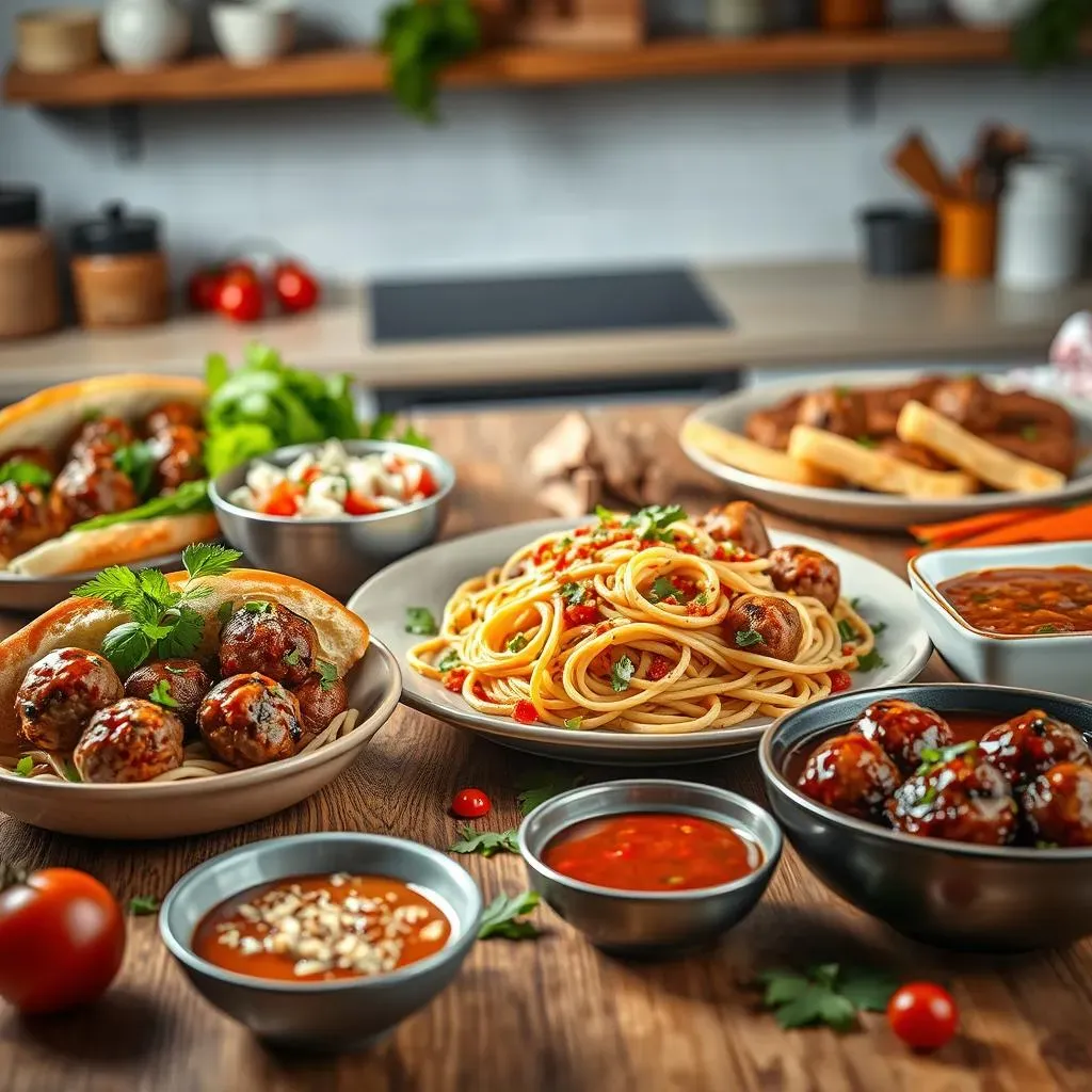 Serving Suggestions and Easy Meatball Recipe Variations