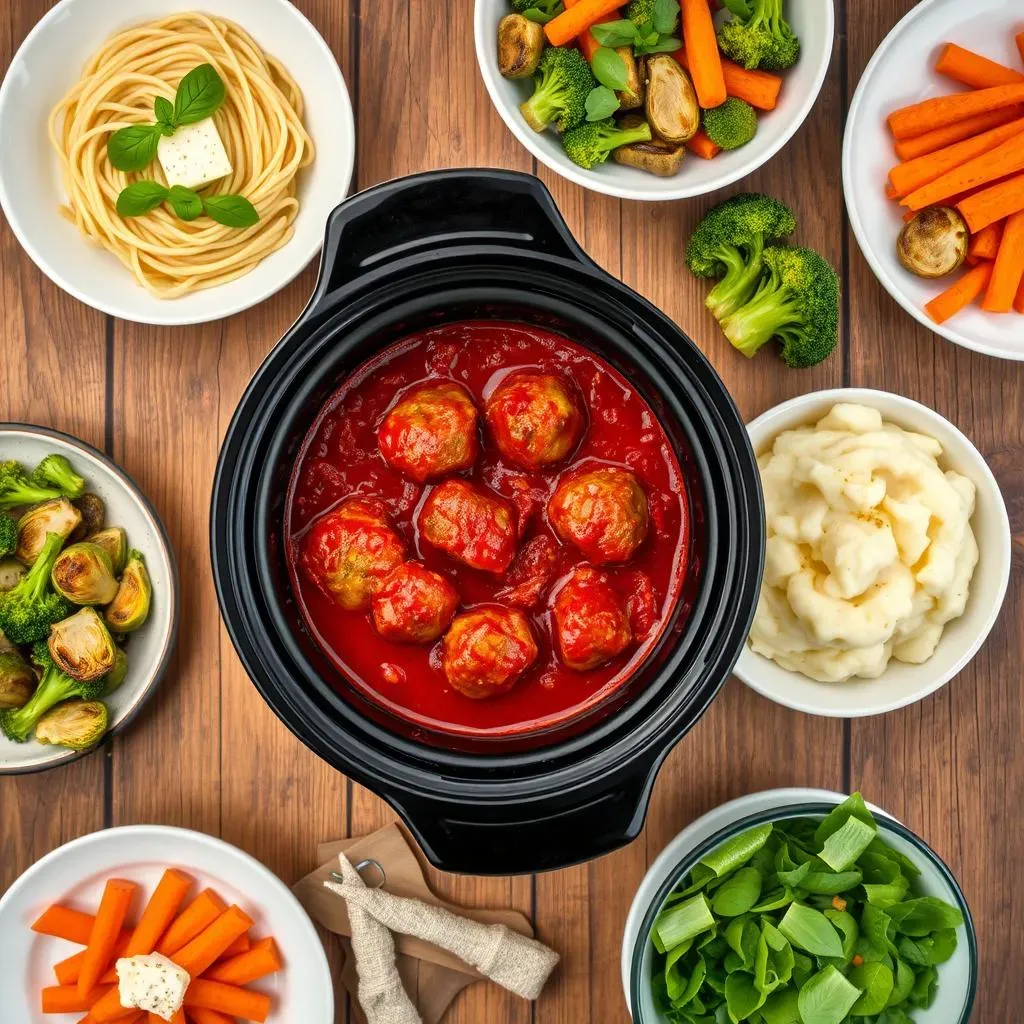 Serving Suggestions and Sides for Your Crockpot Meatball Feast