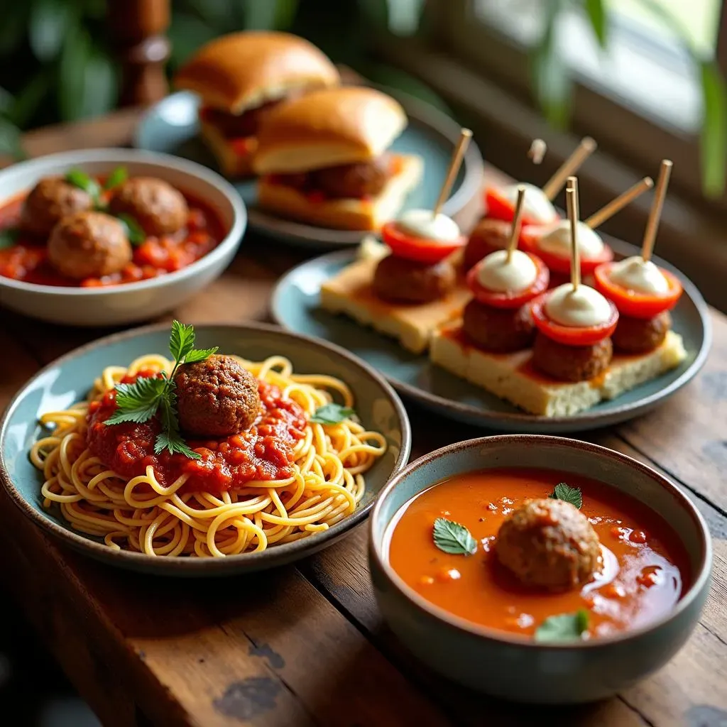 Serving Suggestions and Variations: Elevate Your Homemade Meatball Dish
