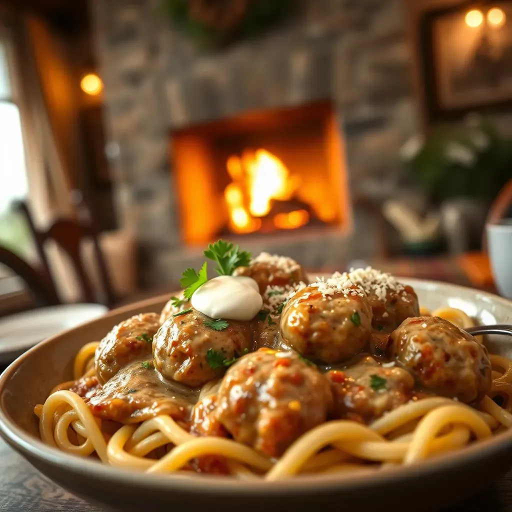 Serving Suggestions and Variations: Elevate Your Meatball Stroganoff Game