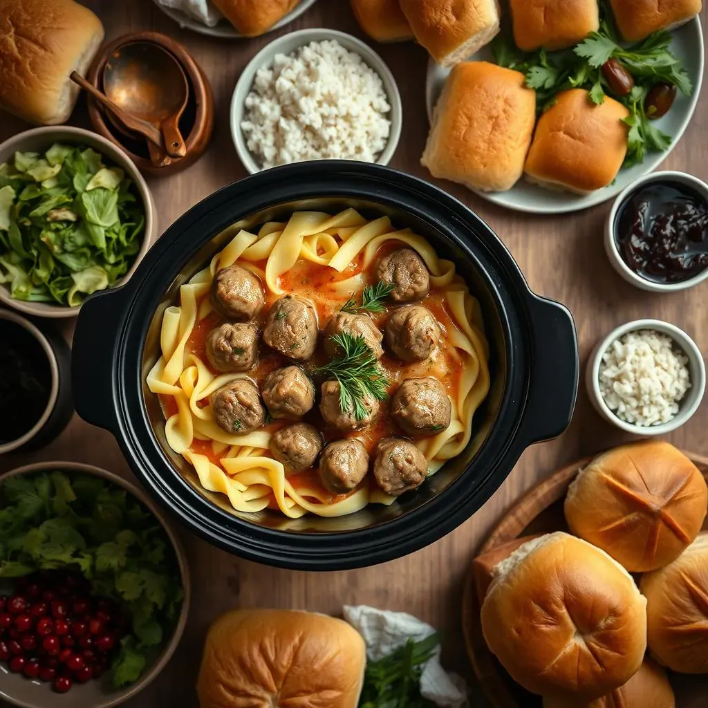 Serving Suggestions and Variations for Your Crock Pot Swedish Meatball Recipe