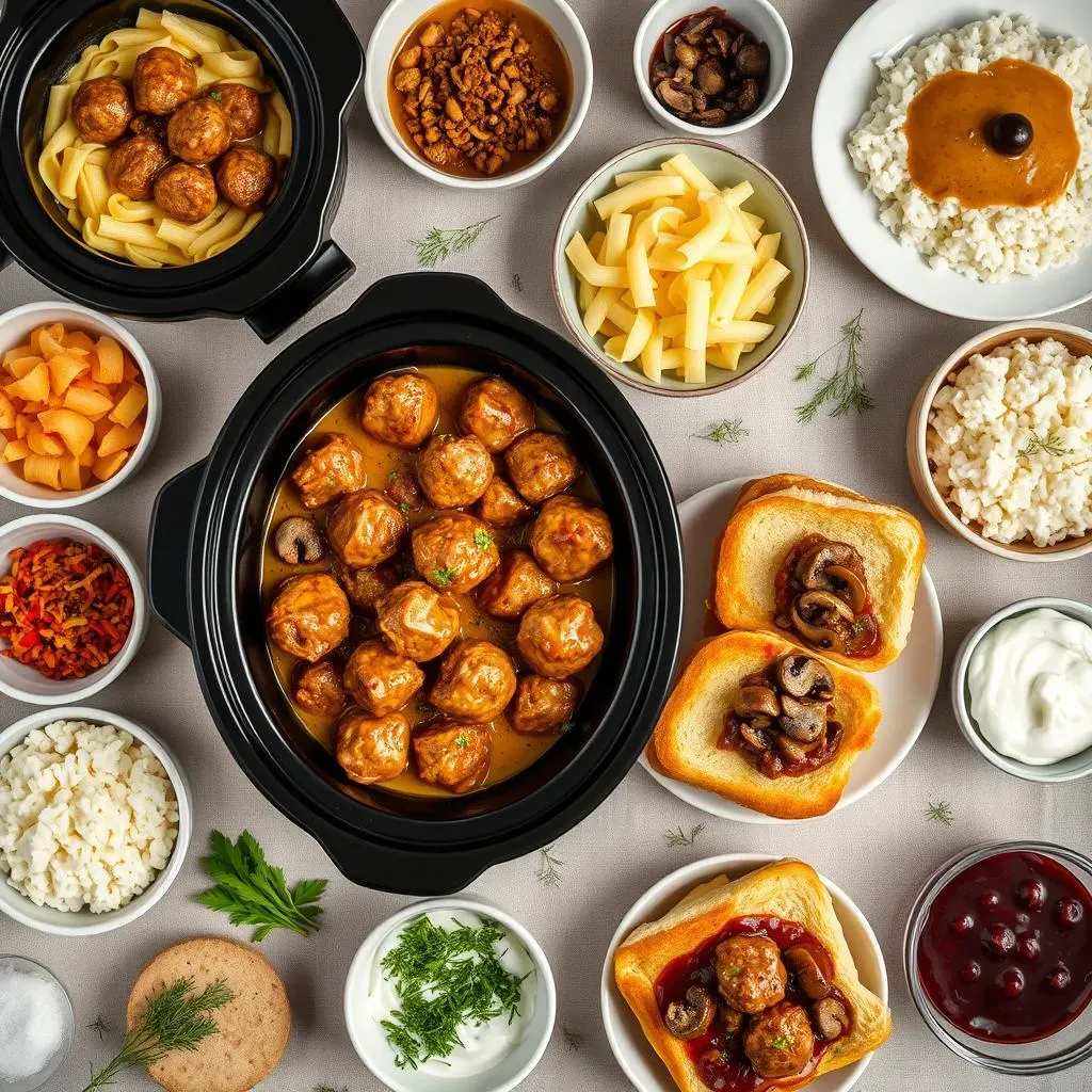 Serving Suggestions and Variations for Your Crockpot Swedish Meatballs Recipe