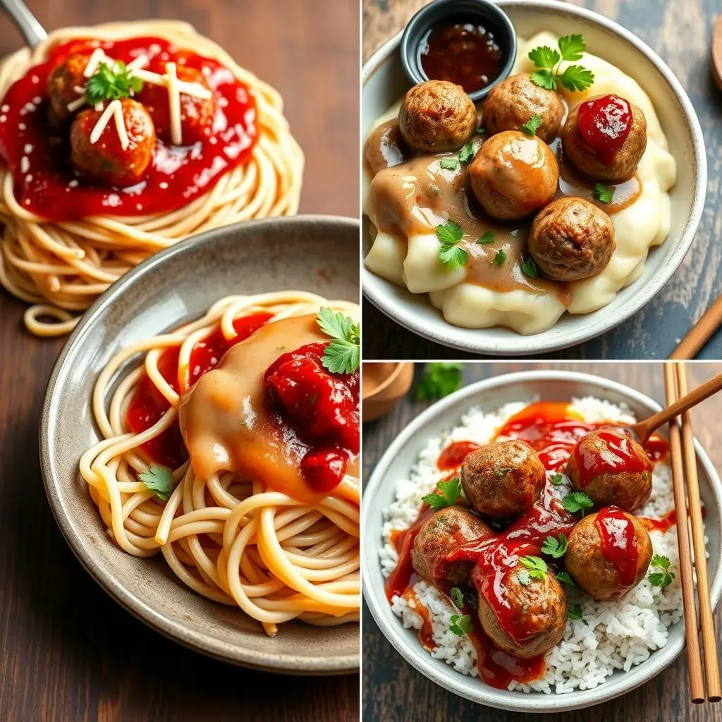 Serving Suggestions and Variations for Your Easy Meatball Recipes