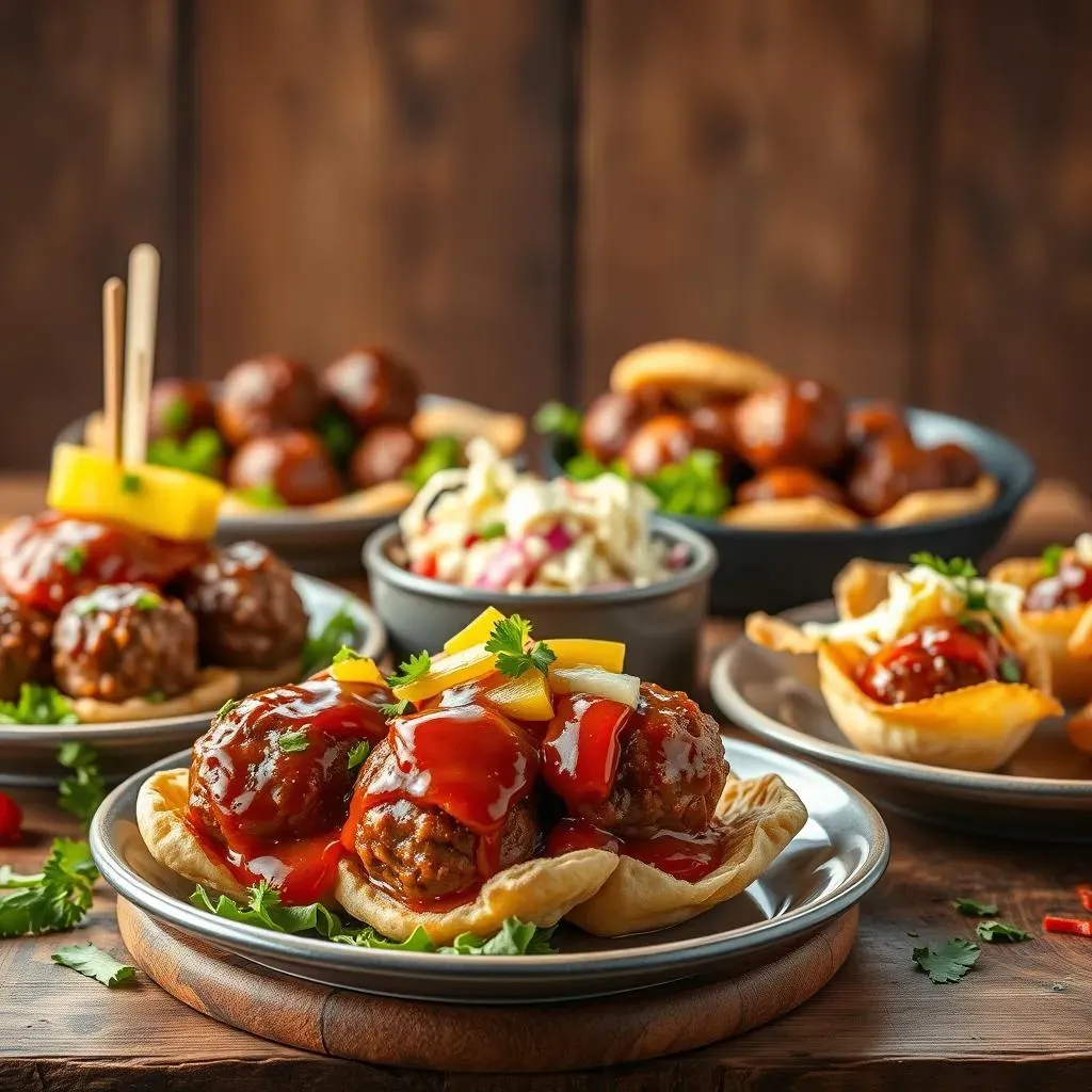 Serving Suggestions and Variations for Your Homemade BBQ Meatballs