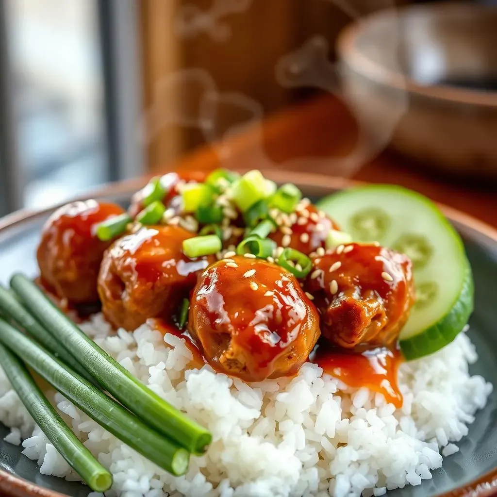 Serving Suggestions and Variations for your Teriyaki Chicken Meatballs Recipe