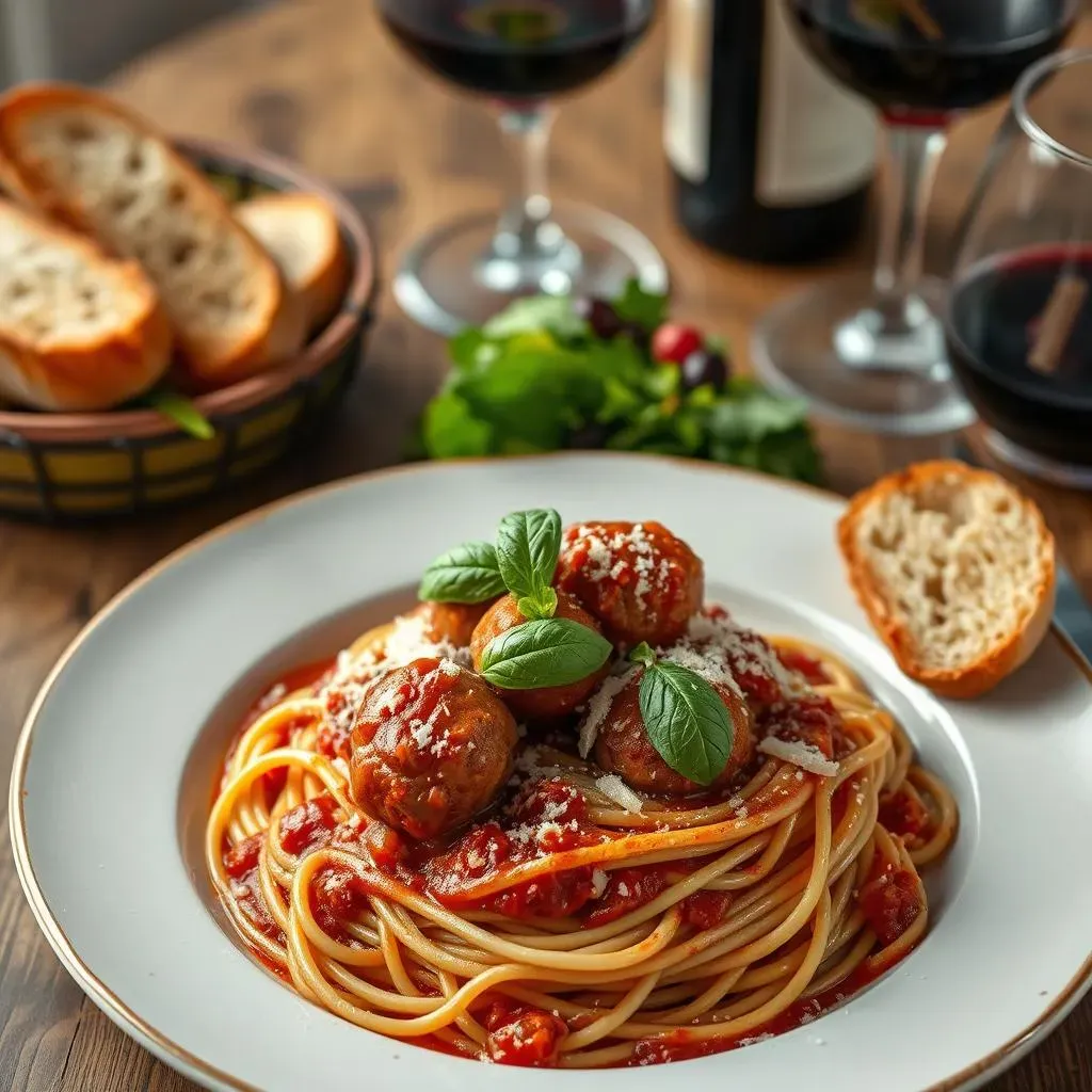 Serving Suggestions: Elevate Your Spaghetti and Meatball Night