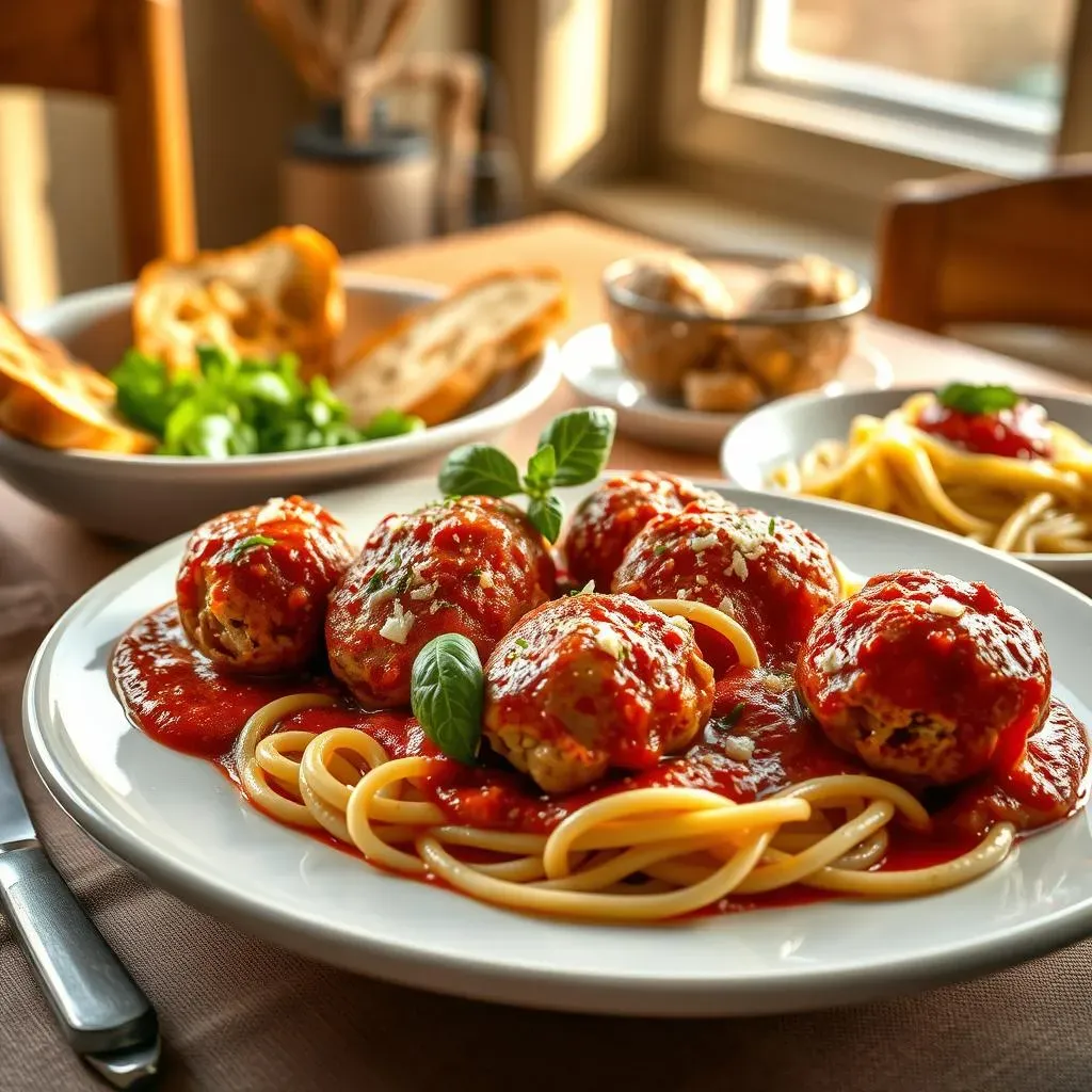 Serving Suggestions for Chicken Parm Meatball Recipe