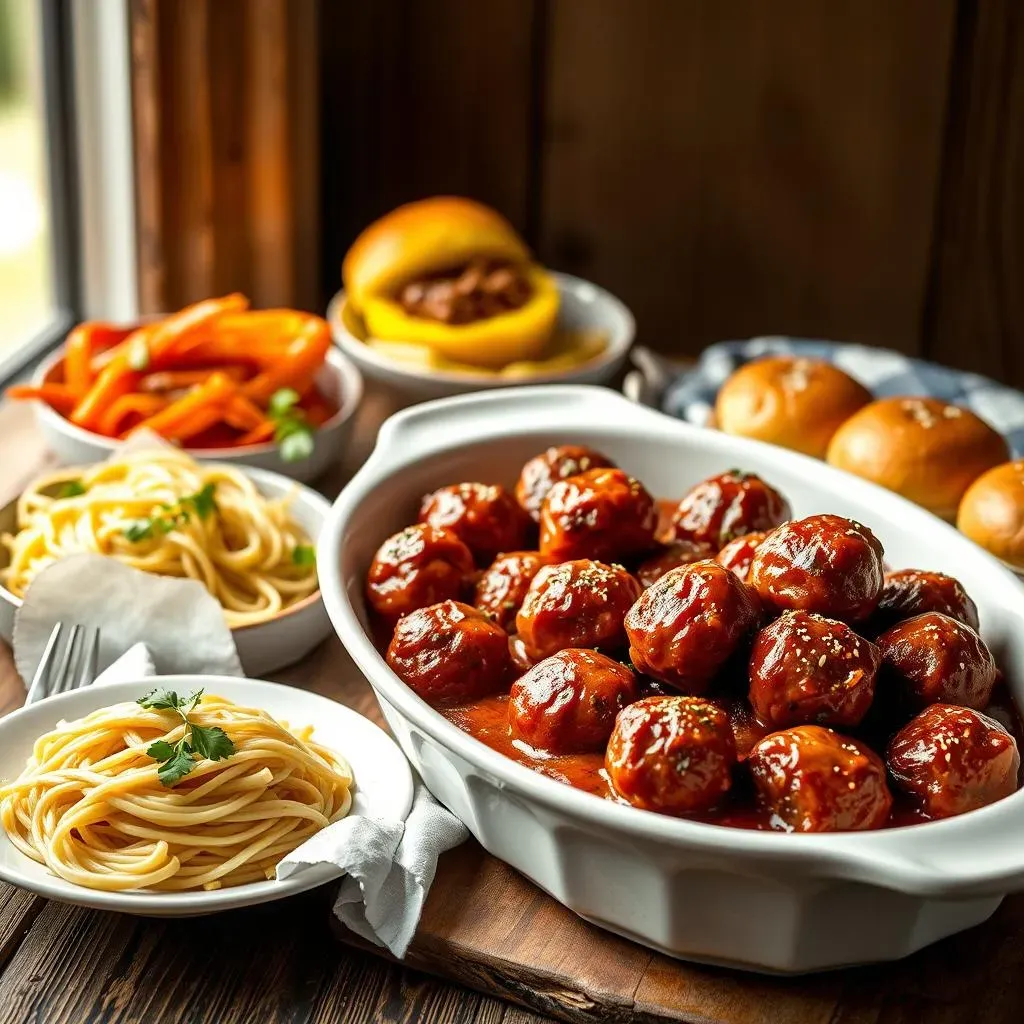 Serving Suggestions for Easy Homemade Meatballs: Dinner Made Easy