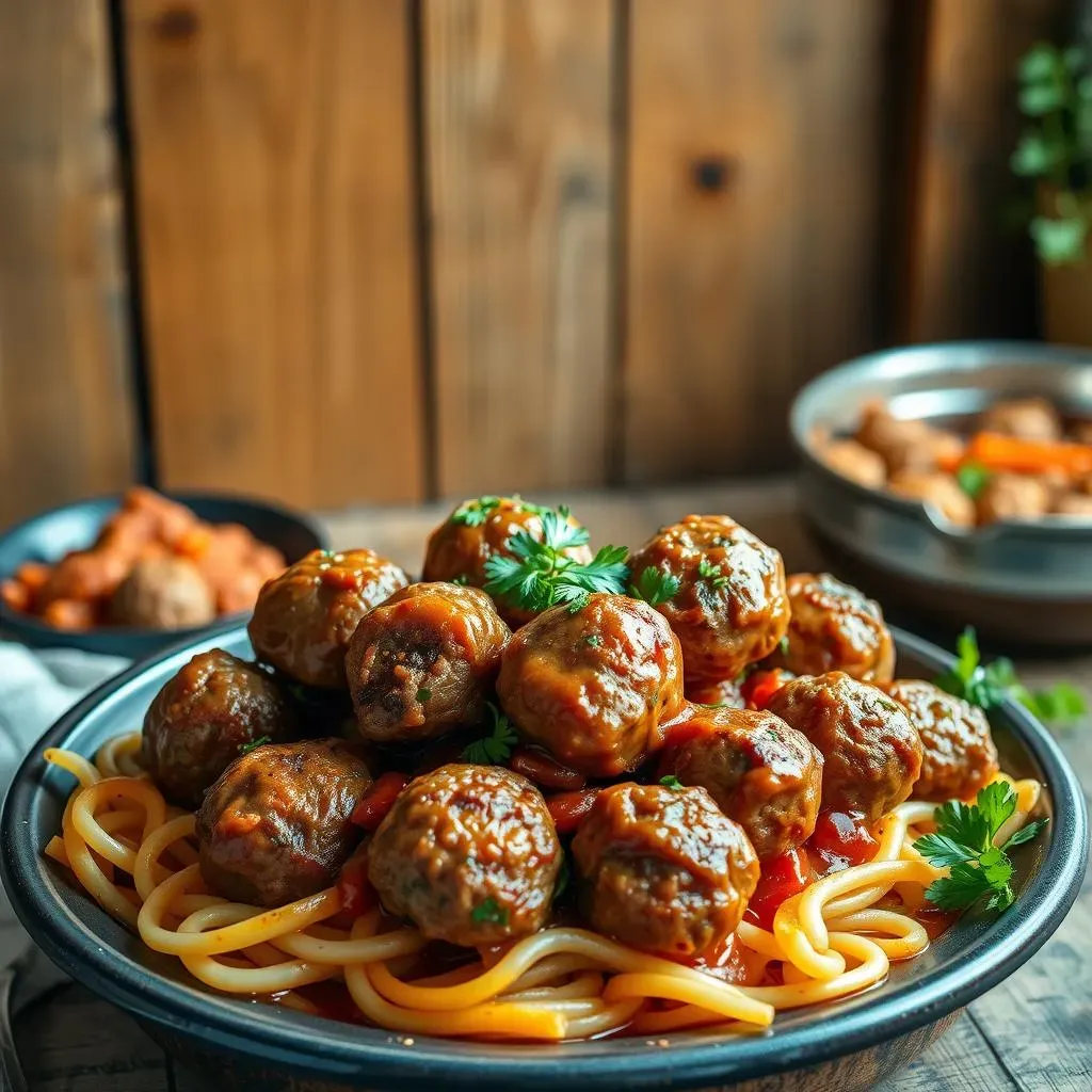 Serving Suggestions for Your Easy Beef and Pork Meatballs: Beyond Spaghetti