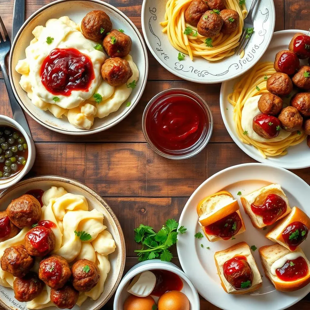 Serving Suggestions for Your Easy Swedish Meatballs