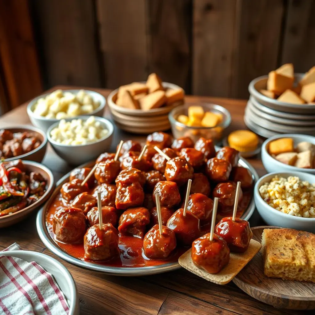 Serving Suggestions: Level Up Your Easy Barbecue Meatball Recipe