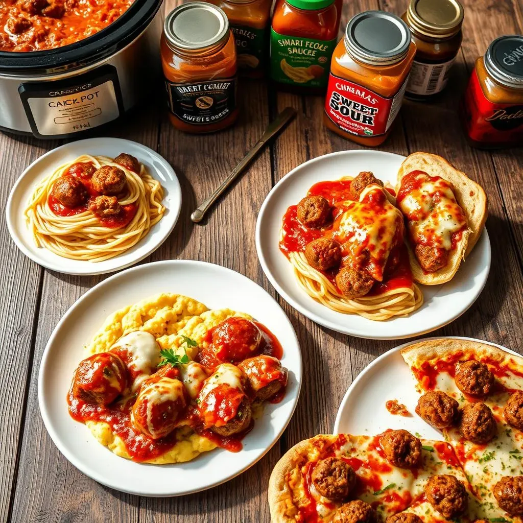 Serving Suggestions & Variations for Your Crockpot Meatballs