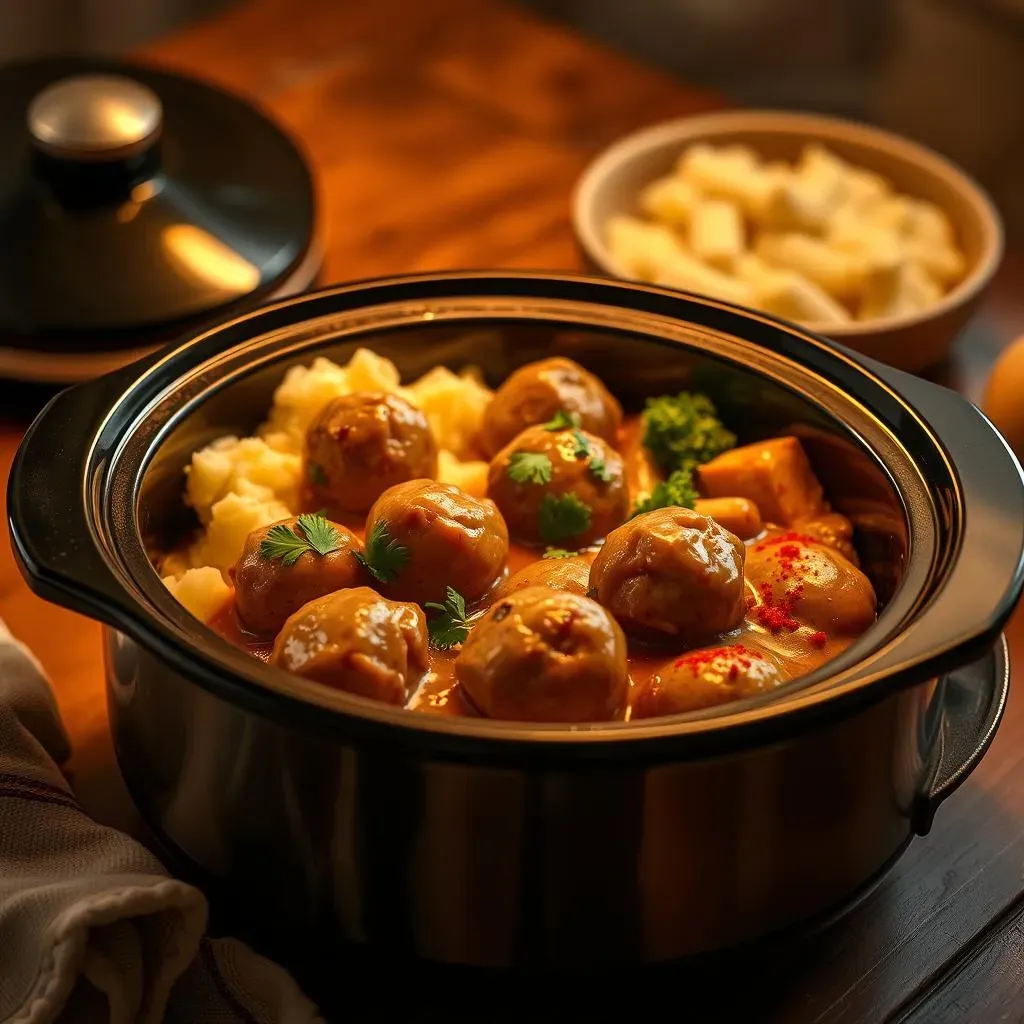 Serving Suggestions & Variations for Your Slow Cooker Swedish Meatballs