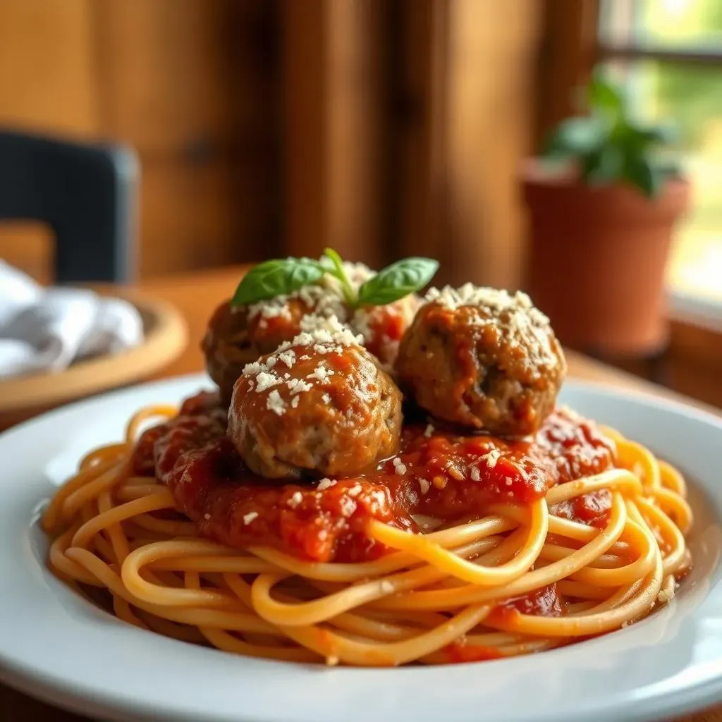 Serving Your Delicious Turkey Beef Meatballs