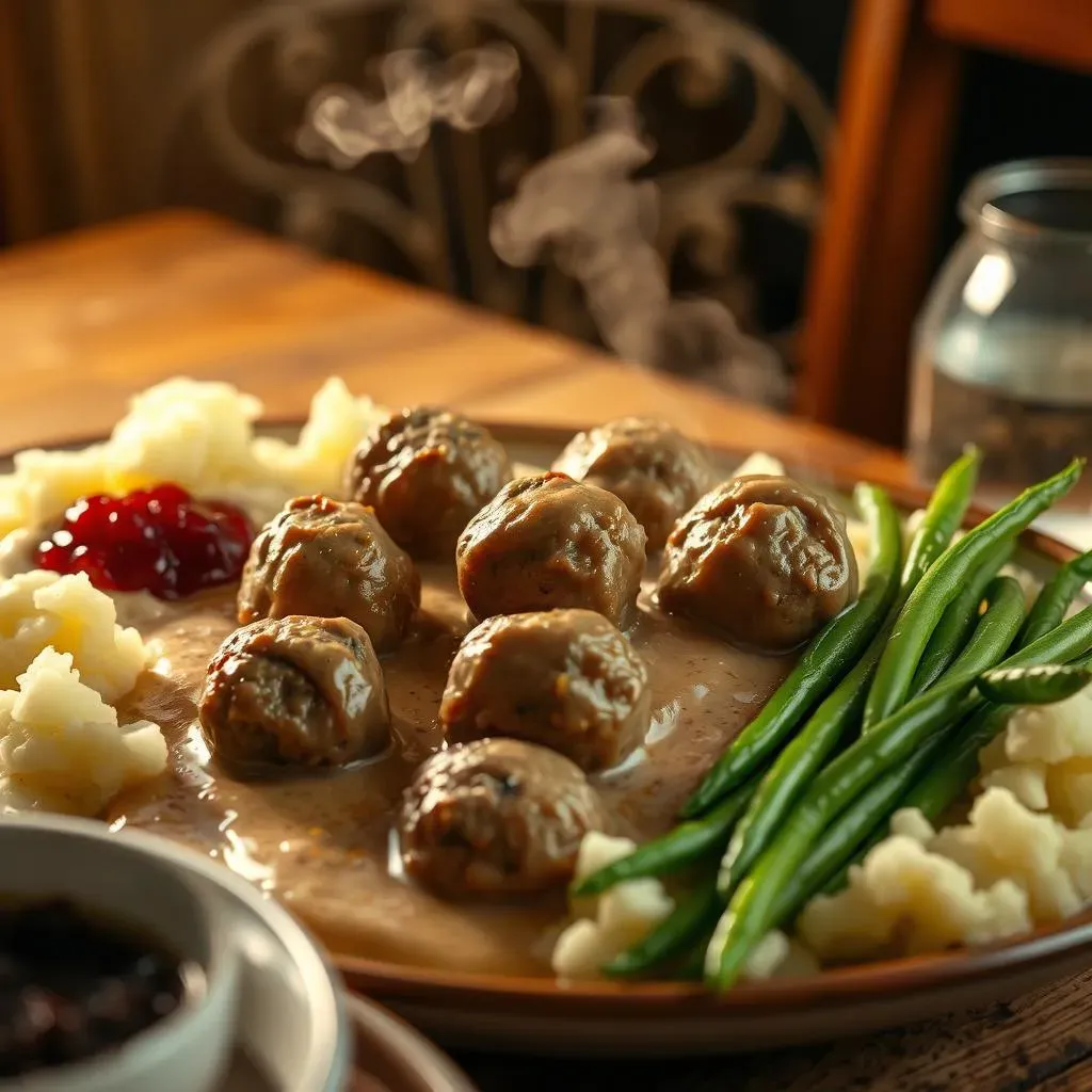 Serving Your Easy Swedish Meatballs