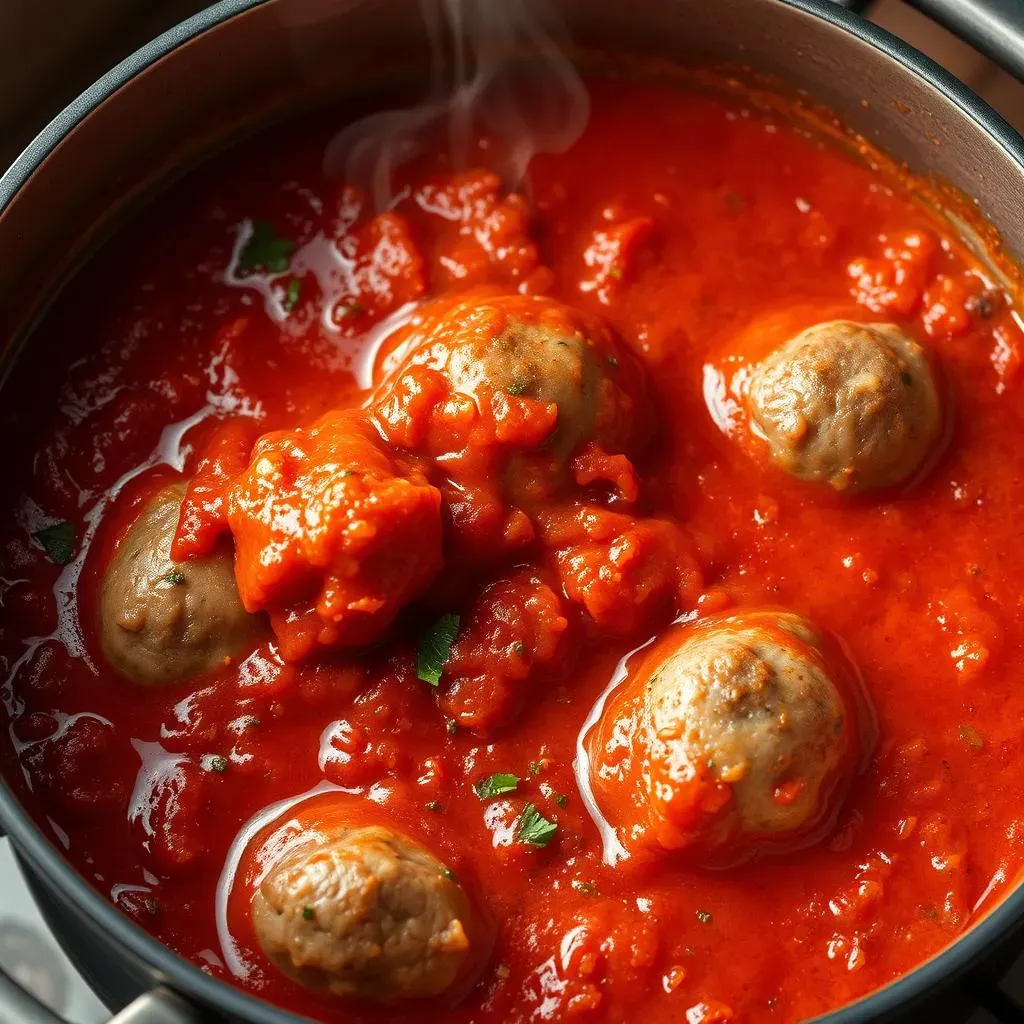 Simmering Success: Creating a Delicious Sauce for Spaghetti and Meatballs