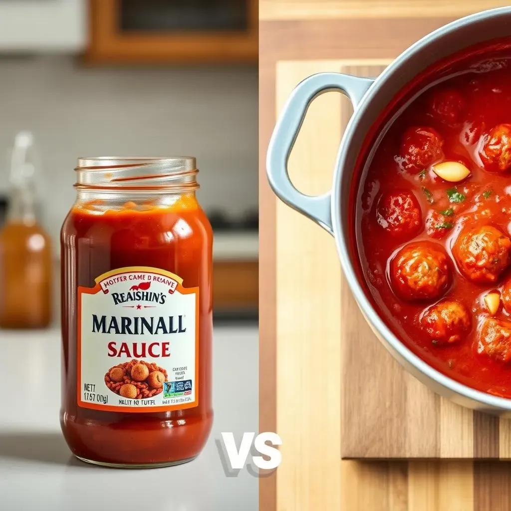 Simmering the Sauce: StoreBought vs. Homemade for Meatball Pasta
