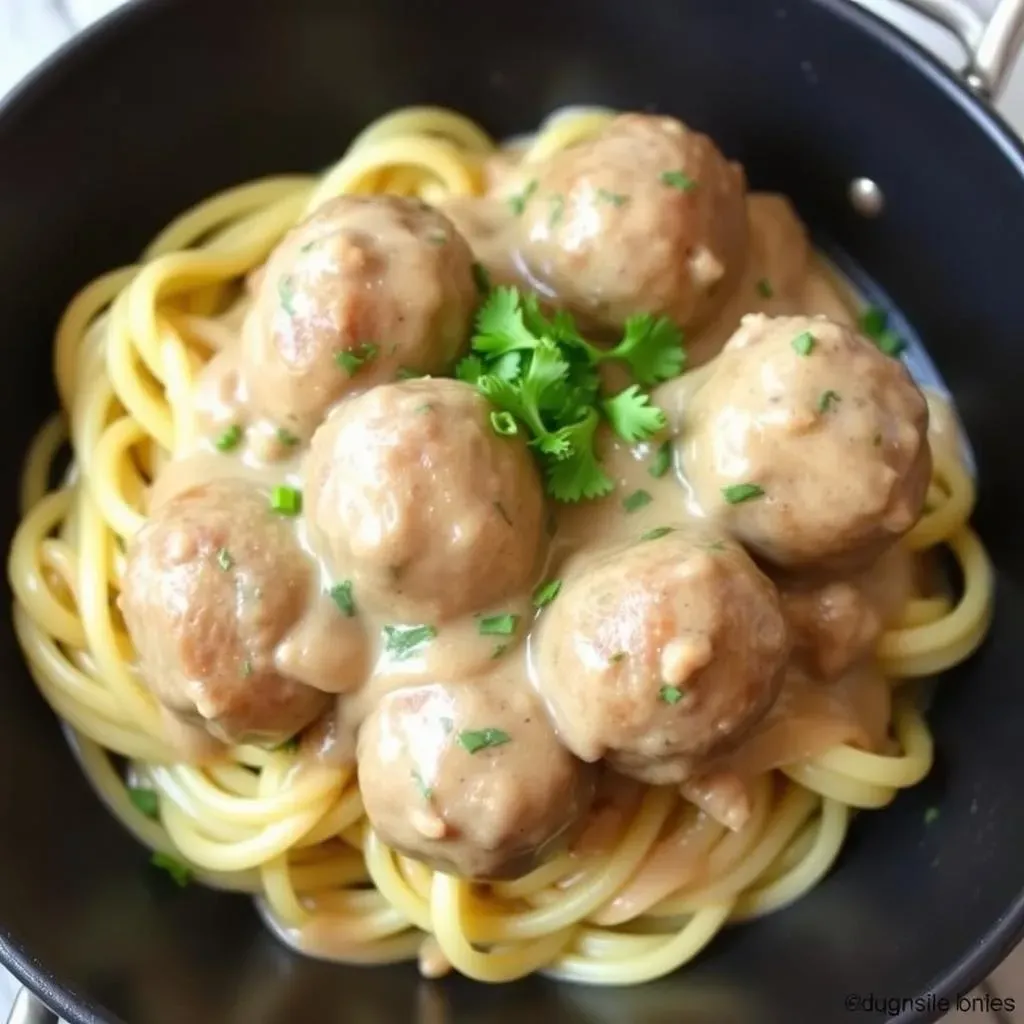 Simple Beef Stroganoff Recipes with Meatballs for Beginners