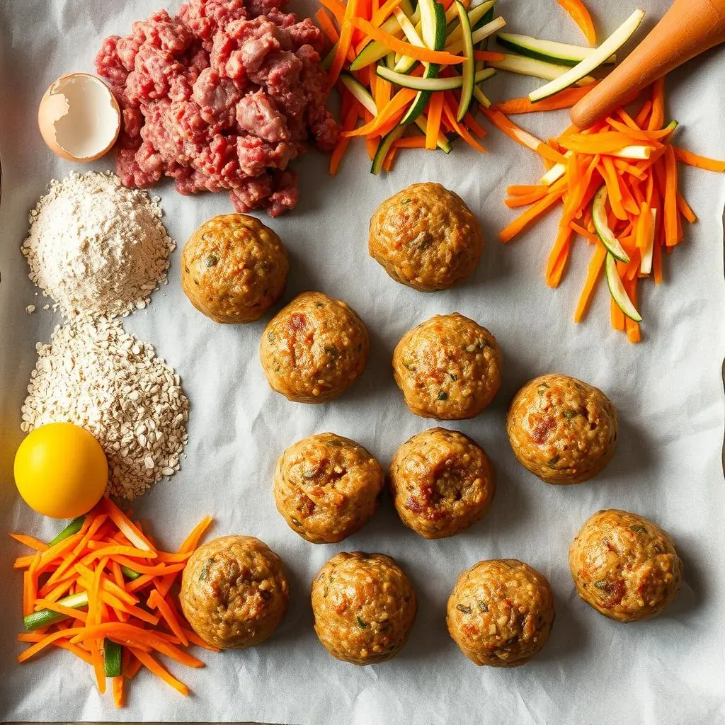 Simple Homemade Meatballs for Dogs Recipe (4 Ingredients)