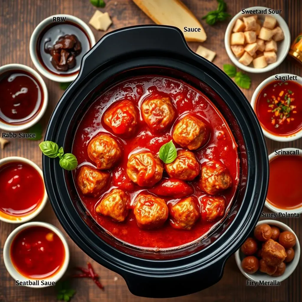 Slow Cooker Meatballs: Sauce Variations and Serving Suggestions