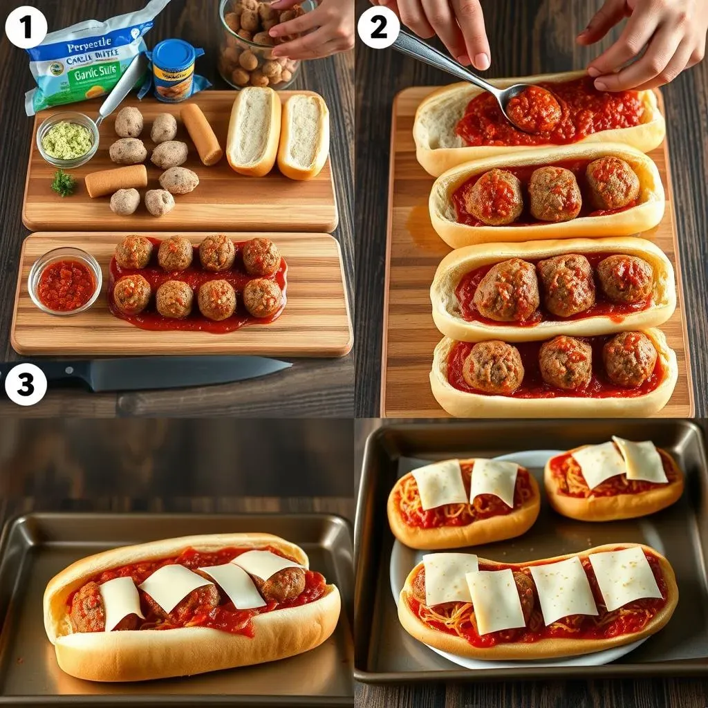 StepbyStep: Assembling the Perfect Meatball Sub