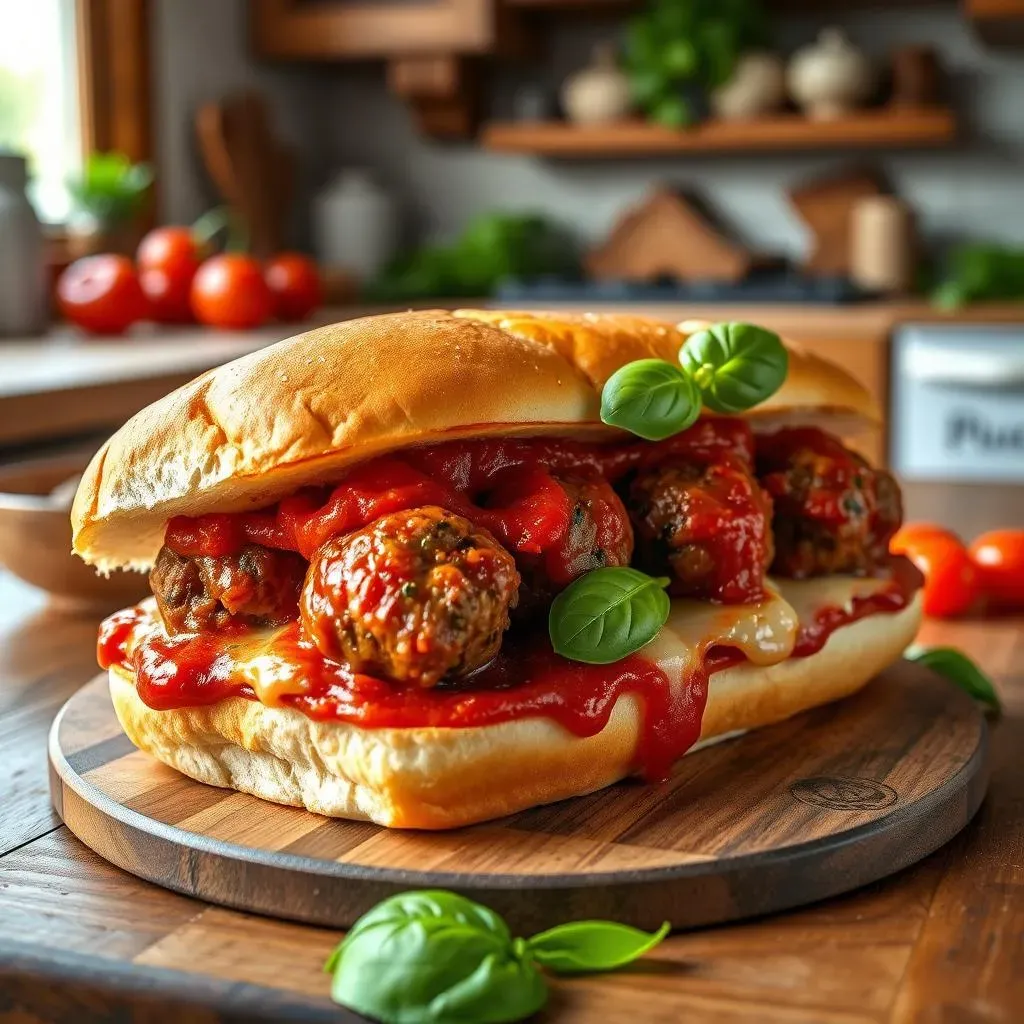 StepbyStep: Assembling Your Perfect Meatball Marinara Sub