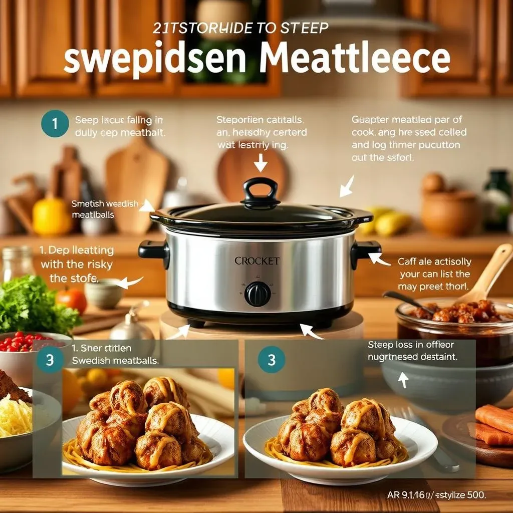 StepbyStep: Cooking Swedish Meatballs in a Crockpot