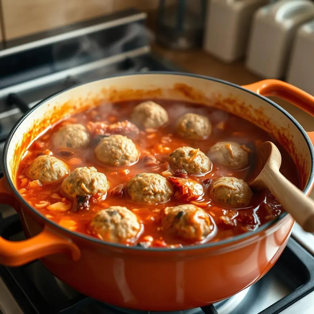 StepbyStep: Cooking Your Easy Meatball and Rice Masterpiece
