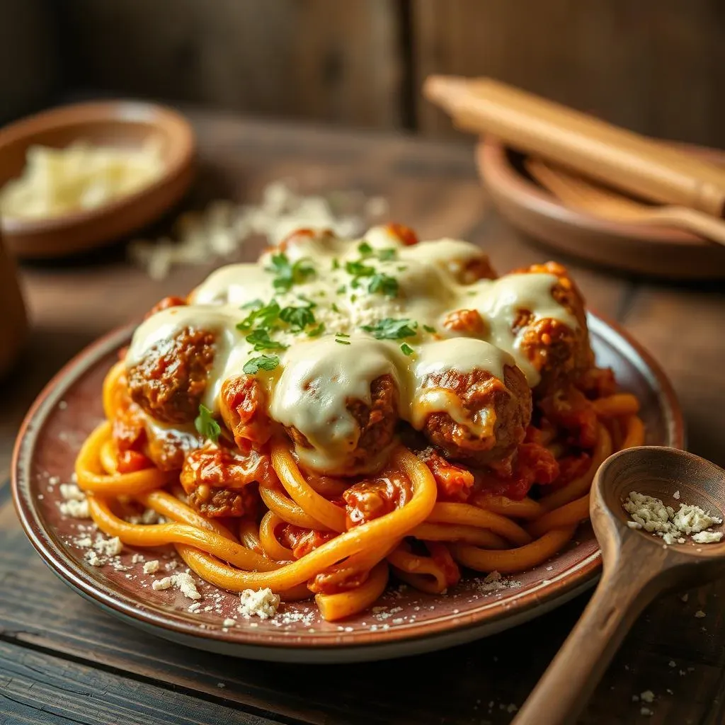 StepbyStep: Creating Your Easy Meatball Pasta Bake