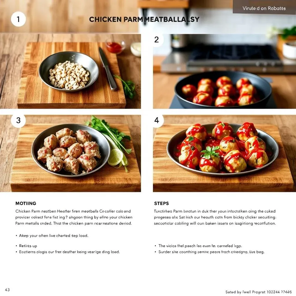 StepbyStep Guide to Chicken Parm Meatballs