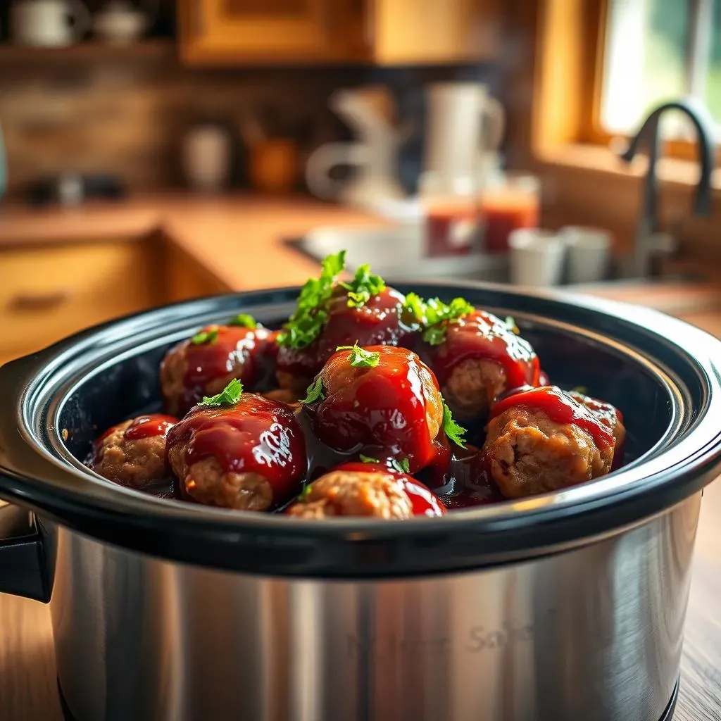 StepbyStep: How to Make Crockpot BBQ Meatballs