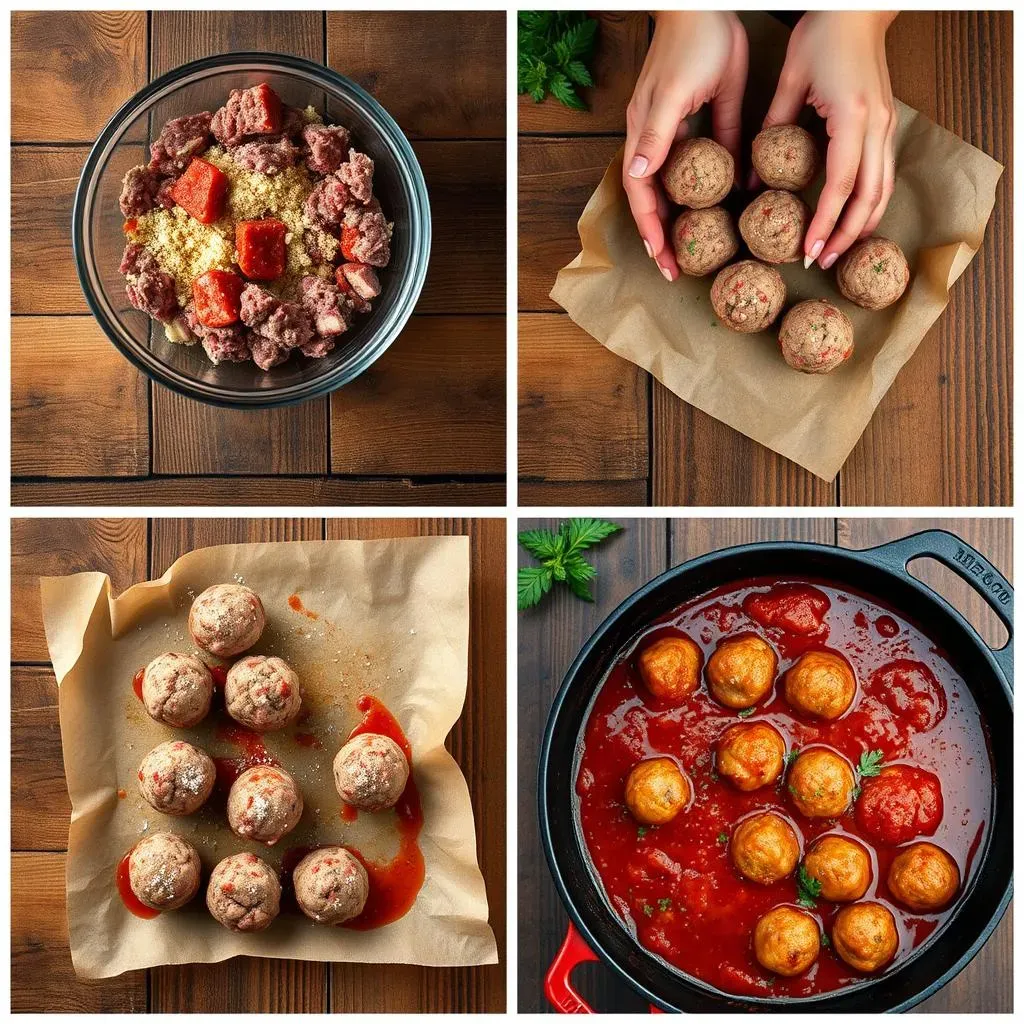 StepbyStep: How to Make Tender Italian Meatballs