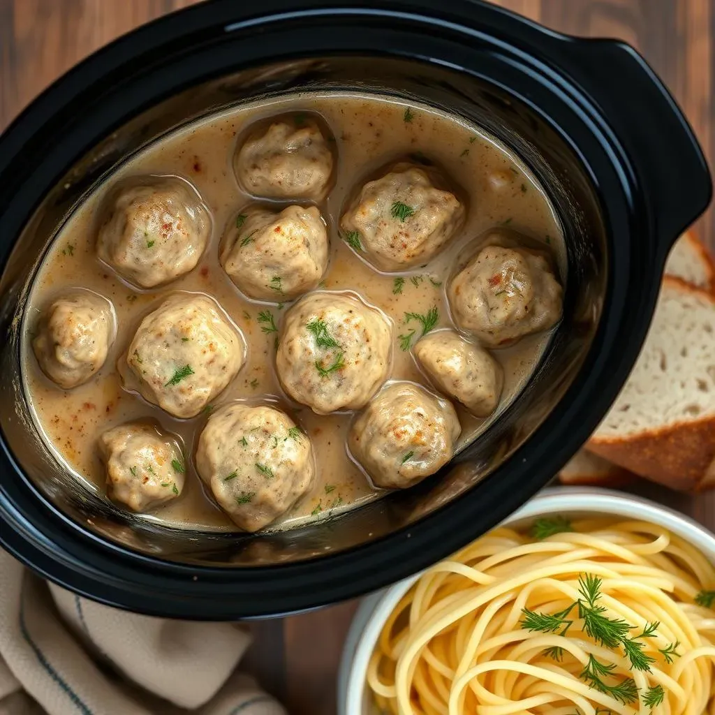 StepbyStep: Making Easy Swedish Meatballs in Your Slow Cooker