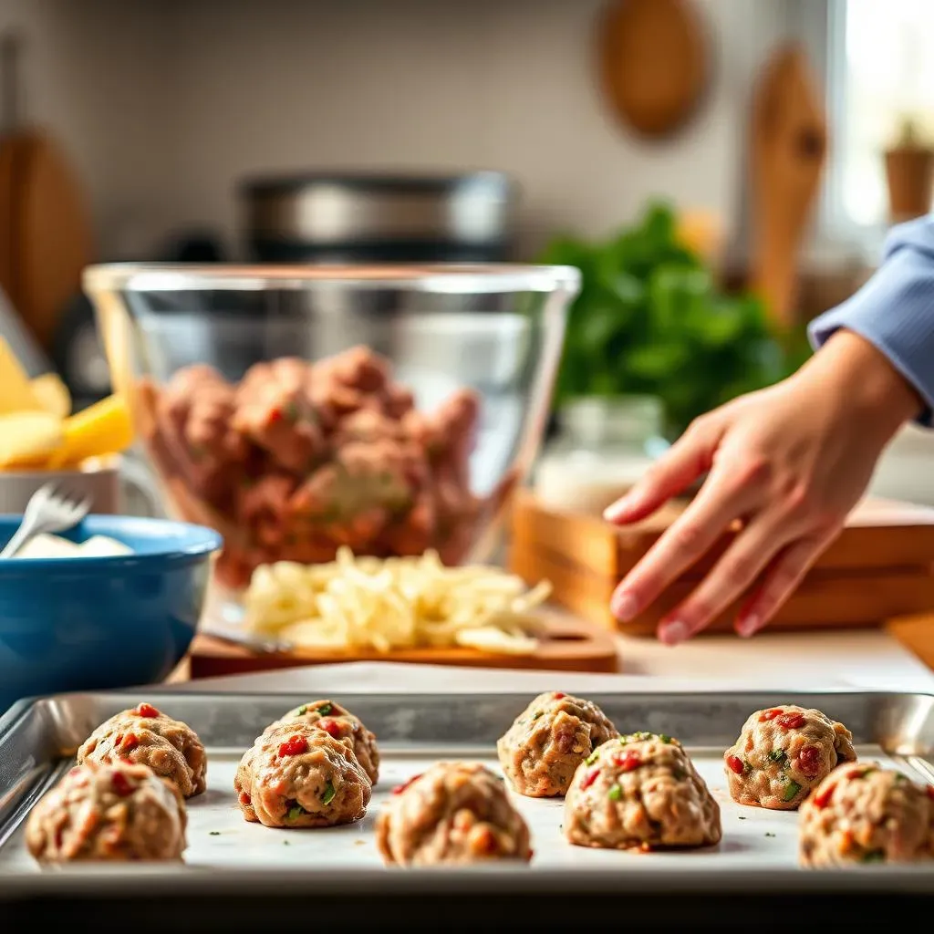 StepbyStep: Making Simple Homemade Meatballs