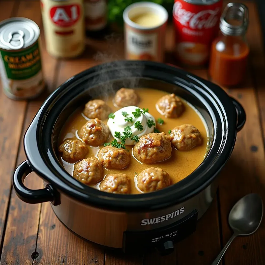 StepbyStep: Making the Best Crock Pot Swedish Meatballs