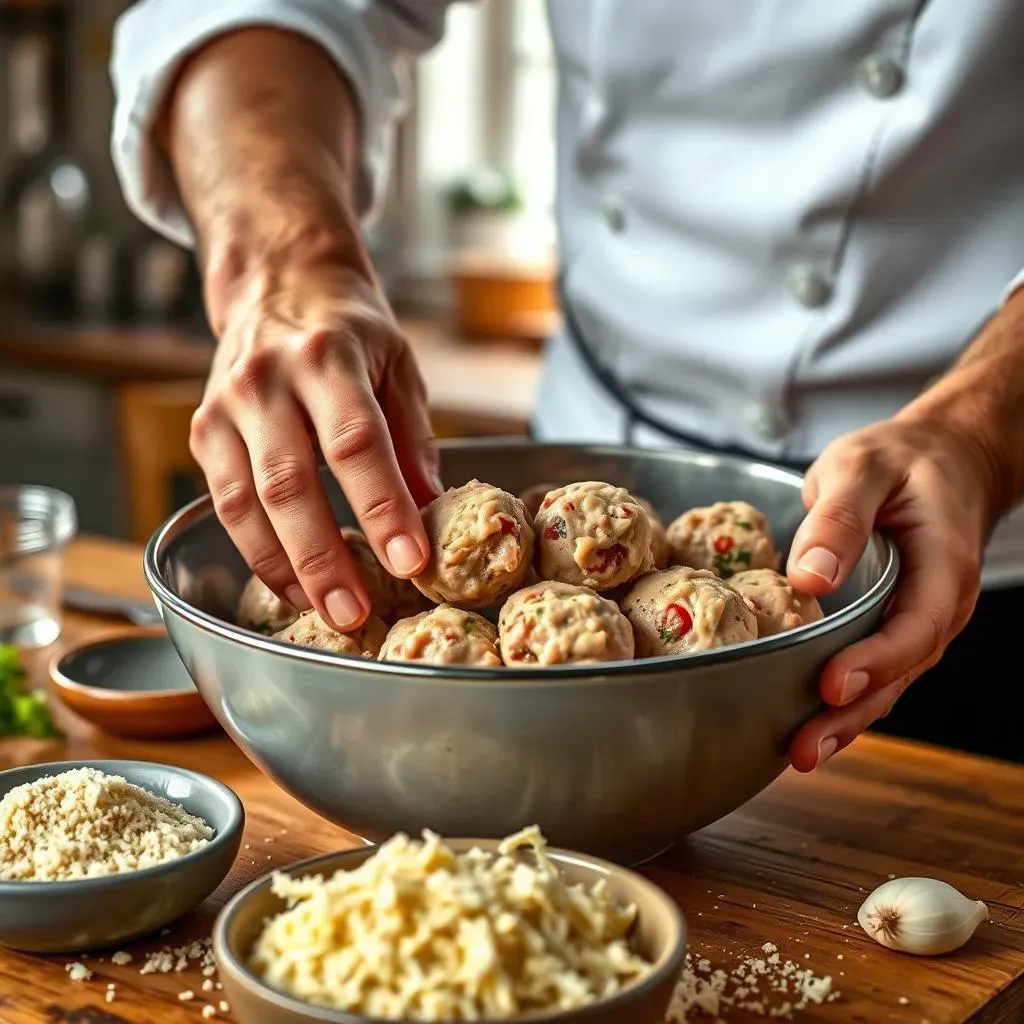 StepbyStep: Making the Best Ground Chicken Meatballs