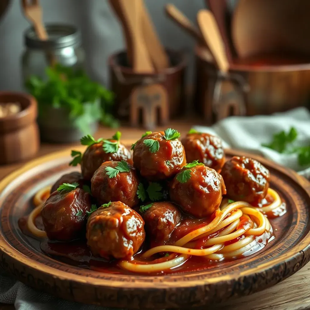 StepbyStep: Making the Easiest Crockpot Meatballs